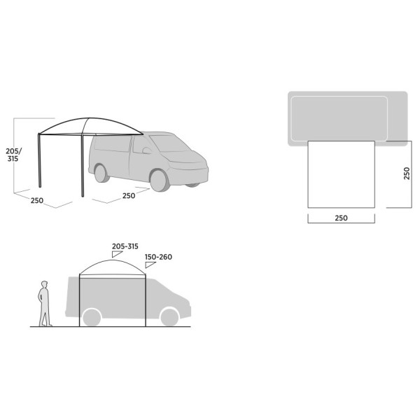 Abri Easy Camp Stryn Canopy