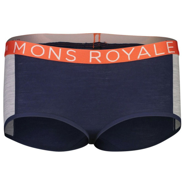 Culotte Mons Royale Sylvia Boyleg Panel Folo (2020) bleu / orange Navy/OrangeSmash