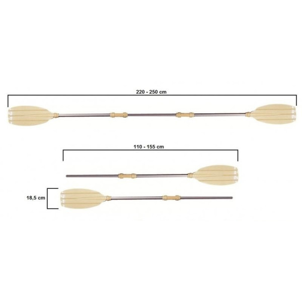 Pagaie Sevylor KB Hobby 250