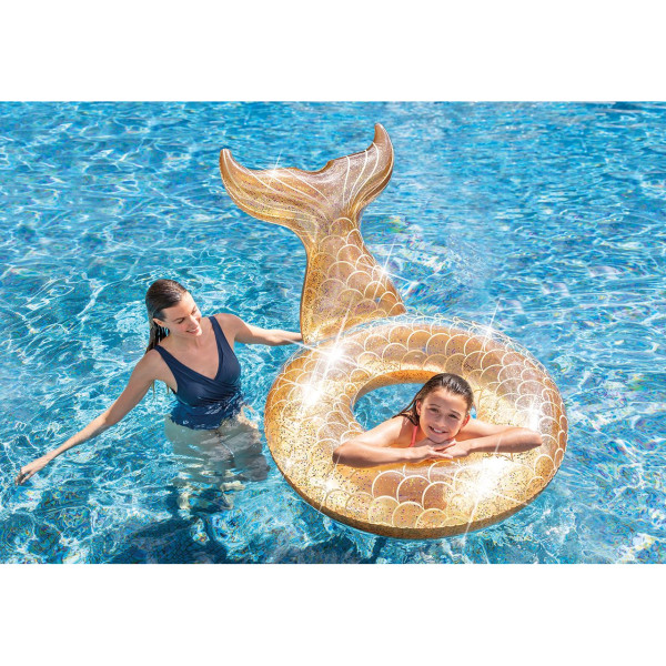 Anneau gonflable Intex Glitter Mermaid Tube 56258EU