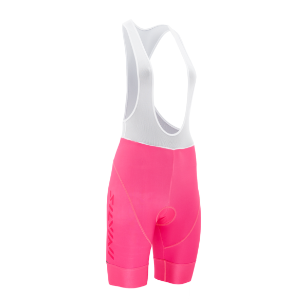 Short vélo enfants Silvini Sueli Bib rose / blanc fuchsia-white