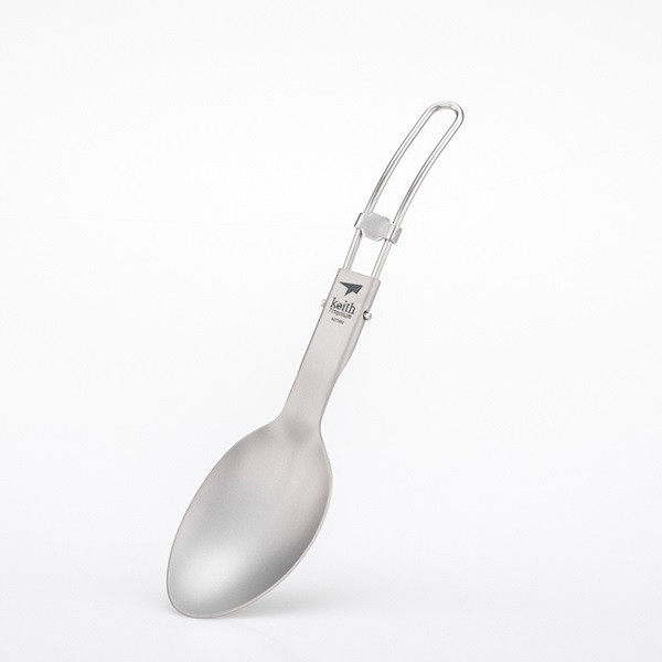 Cuillère Keith Titanium Folding Titanium Spoon girs