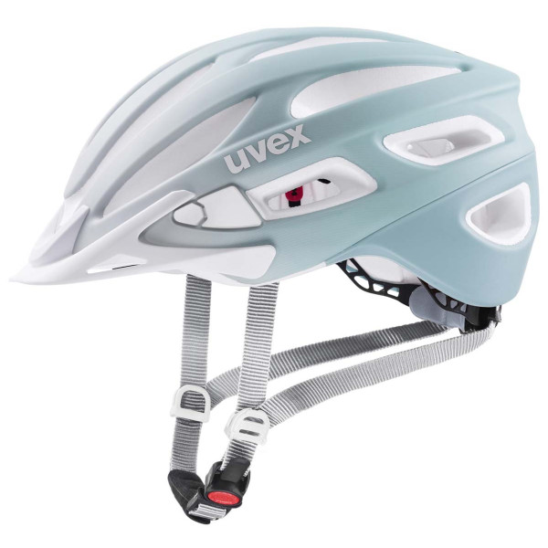 Casque vélo Uvex True Cc blanc / bleu Papyrus - Peacock Mat