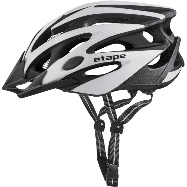 Casque Etape Biker argenté Silver/BlackMat