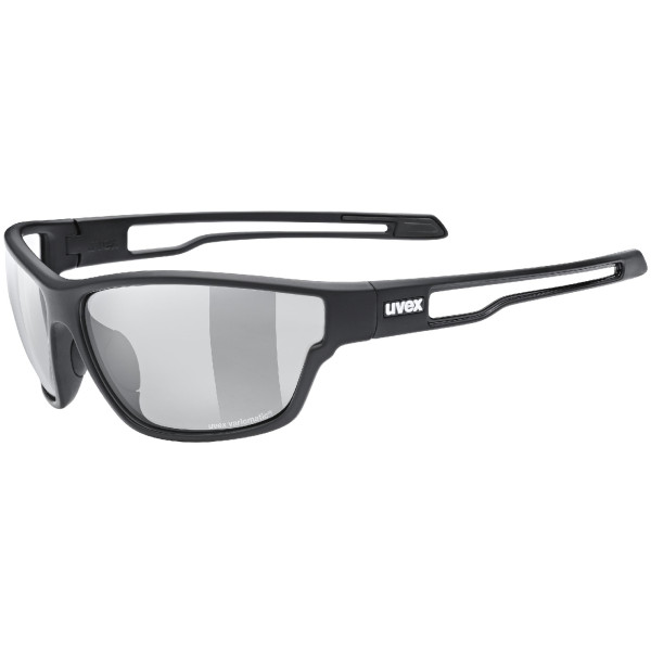 Lunettes soleil Uvex Sportstyle 806 Vario vert Black Mat (2201)