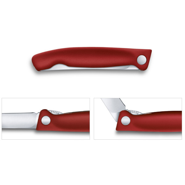 Coteau pliant Victorinox Swiss Classic - hladké ostří