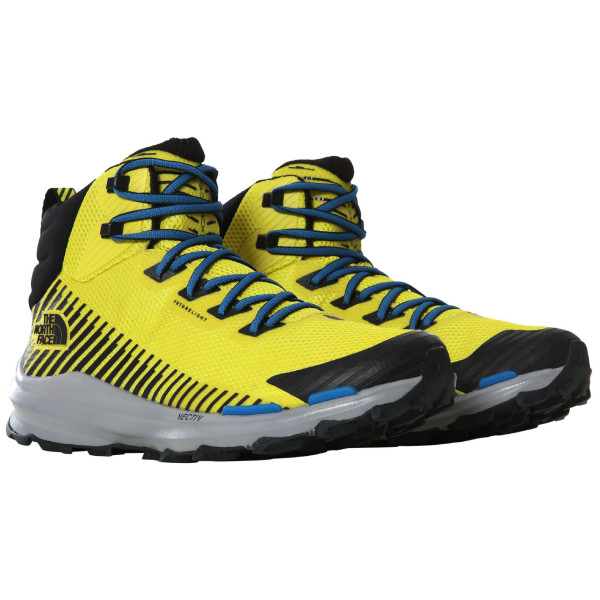 Chaussures homme The North Face Vectiv Fastpack Mid Futurelight jaune / noir Acid Yellow/Tnf Black