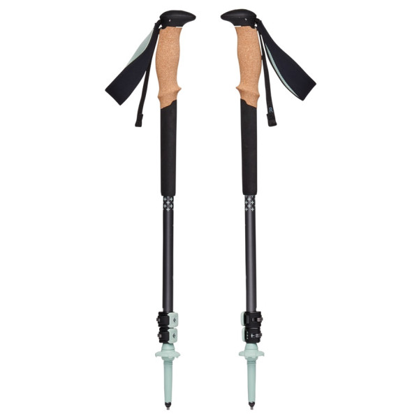 Bâtons randonnée Black Diamond Pursuit Trekking Poles noir/vert Charcoal-Foam Green