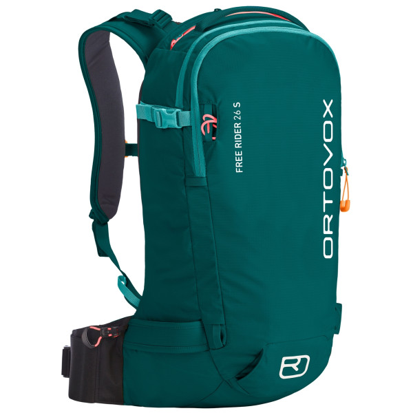 Sac à dos skialp Ortovox Free Rider 26 S green Pacific Green