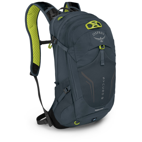 Sac à dos cycliste homme Osprey Syncro 12 II gris / jaune WolfGray