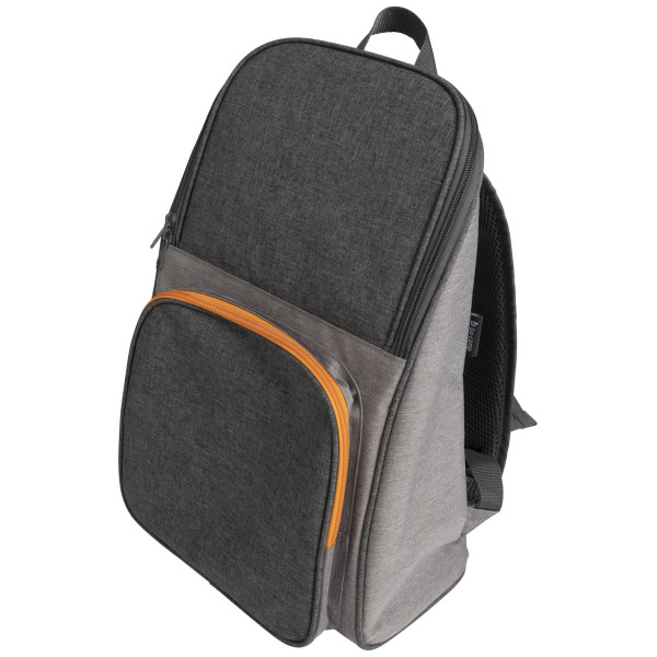 Sac à dos isotherme Bo-Camp Cooler backpack - 10L gris / orange