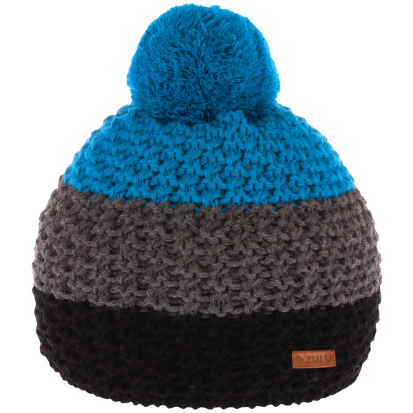 Bonnet homme Zulu Nowel vert / bleu Black/Blue