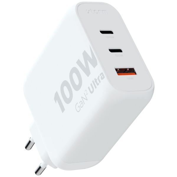 Chargeur Xtorm 100W GaN2 Ultra Wall Charger blanc white