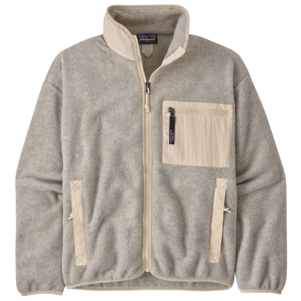 Sweat-shirt femme Patagonia W's Synch Jkt beige Oatmeal Heather w/Natural