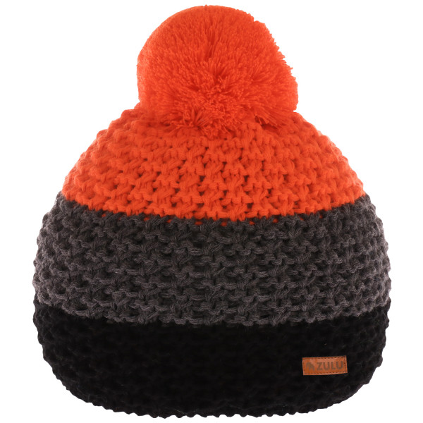 Bonnet homme Zulu Nowel noir / rouge Black/Red