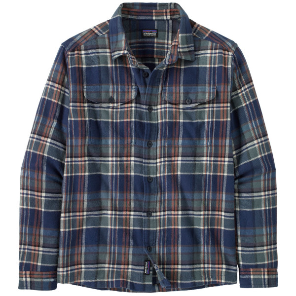 Chemise homme Patagonia M's Fjord Flannel Shirt bleue Adventurer: New Navy