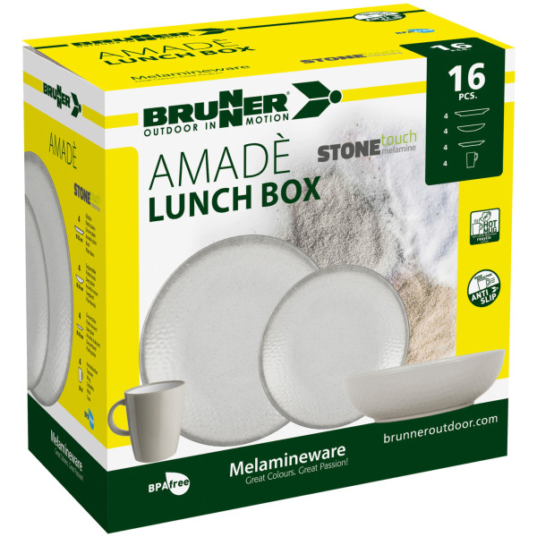 Ensemble vaisselle Brunner Lunch Box Amadè