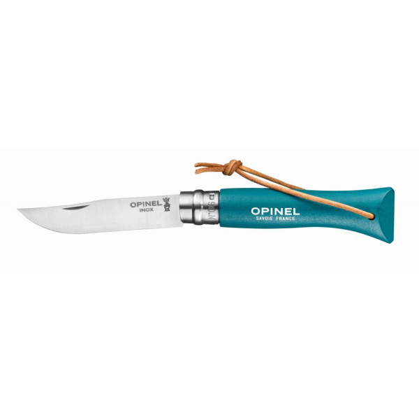 Couteau Opinel VRI N°06 Trekking bleue