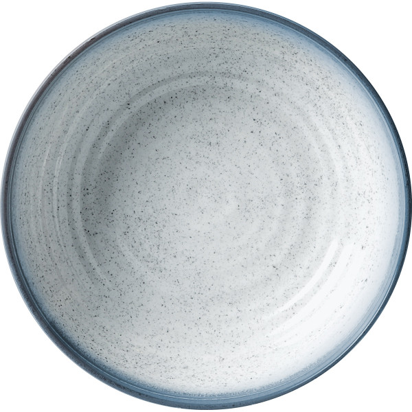 Assiette Brunner Tuscany Deep plate bleu / blanc