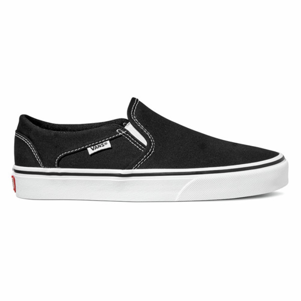 Chaussures femme Vans Wm Asher (canvas) vert (Canvas) Black/White