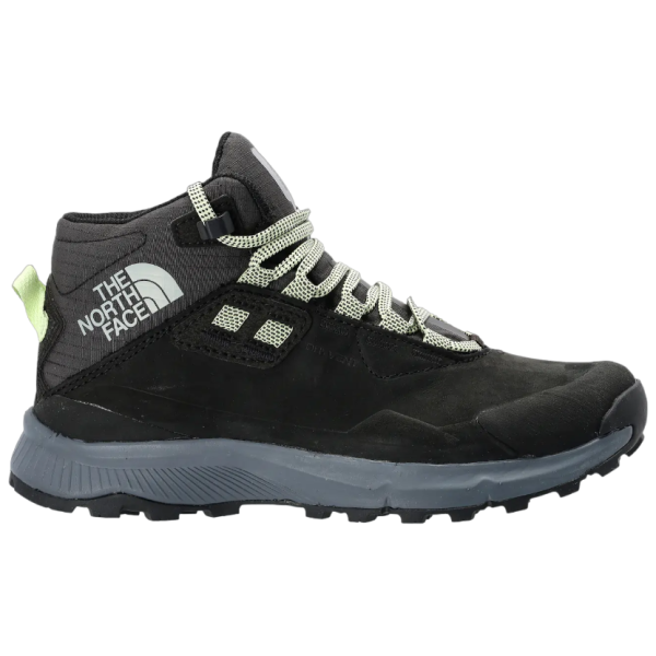 Chaussures femme The North Face W Cragstone Leather Mid Wp vert TNF BLACK/VANADIS GREY