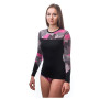 T-shirt fonctionnel femme Sensor Merino Impress (long sleeve)