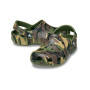 Chausson enfant Crocs Classic Camouflage Clog Army Green/Multi