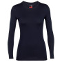 T-shirt femme Icebreaker W's 260 Tech LS Crewe bleu foncé MidnightNavy