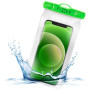 Étui téléphone étanche FIXED Float green