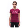 T-shirt fonctionnel femme Sensor Merino Active Songbirds