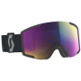 Masques ski Scott Shield 2022 noir / blanc mountain black