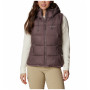 Gilet femme Columbia Pike Lake II Insulated Vest brun Basalt