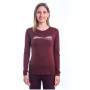 T-shirt femme Sensor Merino Air Pt Hills dl.rukáv