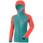 Sweat-shirt femme Dynafit Radical Ptc W Jkt bleu clair hot coral/8060