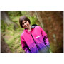 Veste softshell enfant WAMU Mozaika purple