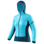 Veste femme Dynafit Tlt Light Ins. W Hooded Jkt bleu clair Silvretta