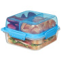 Boîte aliments Sistema Lunch Stack To Go Square 1,24l
