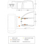 Tente caravane Vango Magra VW Air