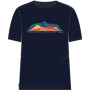 T-shirt fonctionnel homme Icebreaker Tech Lite II SS Tee TBC bleu foncé Midnight Navy