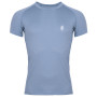 T-shirt fonctionnel homme High Point Code 2.0 SS man bleu clair Mountain Spring