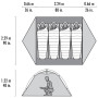 Tente de randonnée MSR Elixir 4 Tent