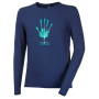 T-shirt fonctionnel homme Progress Triko OS Vandal "Strom" bleue Darkblue