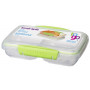 Boîte à goûter Sistema Small Split To Go 350ml vert clair