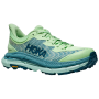 Chaussures de running femme Hoka Mafate Speed 4 bleu clair Lime Glow / Ocean Mist