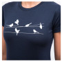 T-shirt fonctionnel femme Sensor Merino Active Songbirds