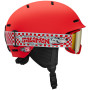 Taille de casque: 53-56 cm / Couleur: rouge