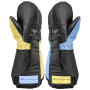 Gants de ski enfant Leki Little Swtch Zero Mitt Long black-light blue