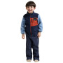Sweatshirt enfant Didriksons Anten Kids Fullzip 2 Winter Blue