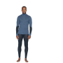 T-shirt fonctionnel homme Devold Wool Mesh 190 Zip Neck Man