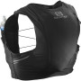 Gilet course Salomon Sense Pro 10 With Flasks vert black